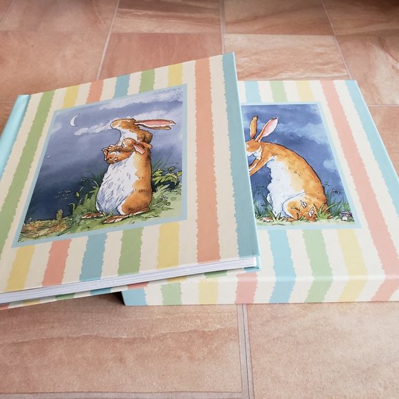 NWOT Vintage "Guess How Much I Love You" Rabbit Baby Photo Album Book - Picture 1 of 8